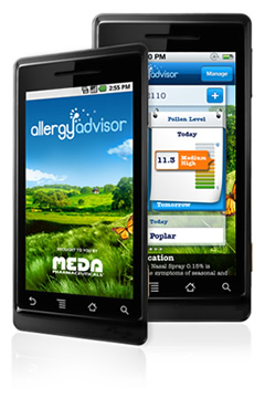 ASTEPRO® 0.15% 'Allergy Advisor' (mobile-application for Android & Apple iOS devices)